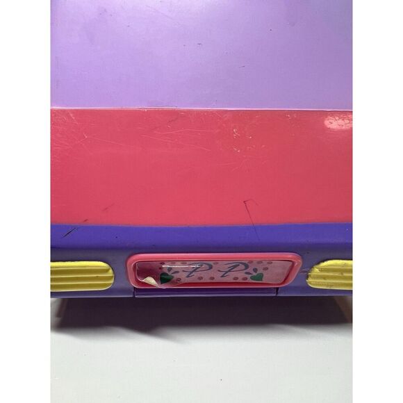 Vtg 1995 Galoob Pound Puppies Van Bus Circus Camp Compact Vehicle 1 Grey Pup - Picture 9 of 12